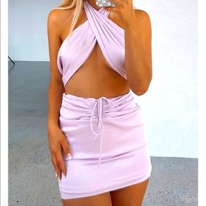 White Fox Two Piece Set